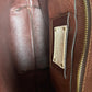Jalapa handmade tooled leather purse Brown Inside