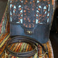 Tulum handmade tooled leather purse Brown Front