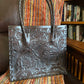 Yucatan handmade tooled leather purse Brown Back